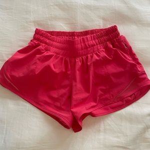 Lululemon Pink Shorts